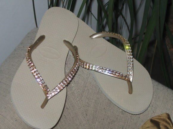 havaianas bordadas